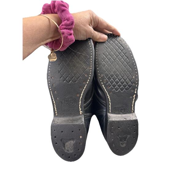 Vintage B.F. Goodrich Black Combat Boot BFG Sz 8 Army Military 70's Grunge Punk - Picture 6 of 13